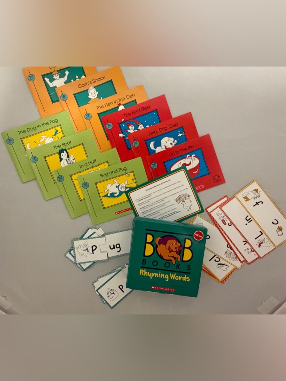 Scholastic BOB Books Rhyming Words Set